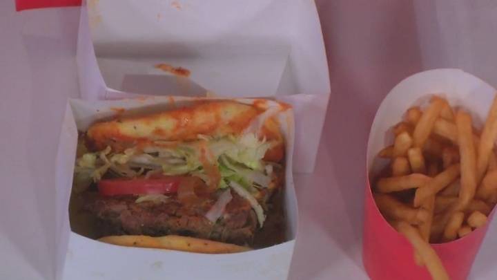 Bungraze's flatbread burgers