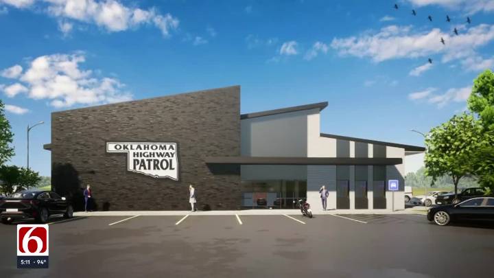 Oklahoma Highway Patrol breaks ground on $5M Riverside facility after decades of mold and leaks