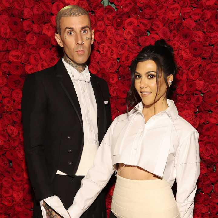 Kourtney Kardashian, Travis Barker's Son Rocky's Long Hair Photos