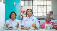 Dina Boluarte respalda al pan con chicharrón en el Mundial de Desayunos desde Lurín
