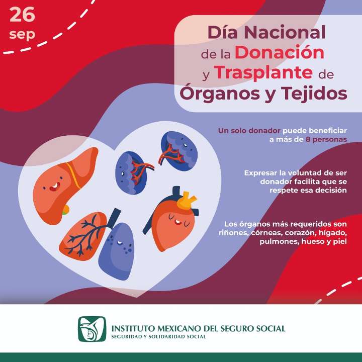 Impulsa IMSS Hidalgo concientización sobre donación de órganos y tejidos