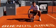 Román Burruchaga conquistó su primer título en la Argentina: se quedó con el Challenger de Buenos Aires