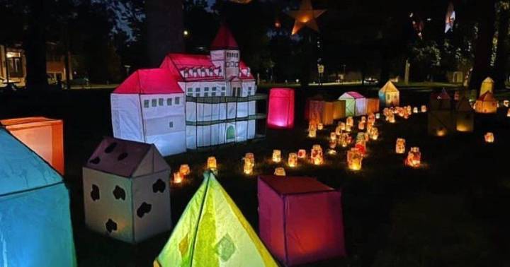 Dozens of glowing lanterns to fill Preston’s Central Park