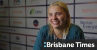 Leary reflects on golden swim