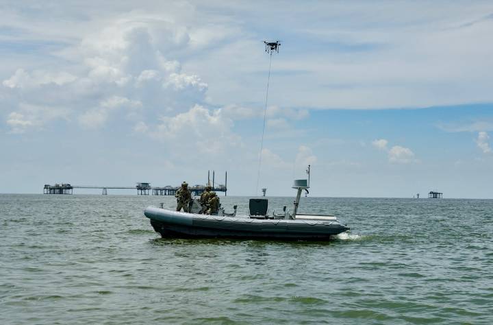 Teledyne Flir unveils moving drone cage to strap onto boats, vehicles