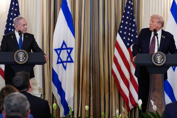 Trump y Netanyahu avanzan en plan de paz en Gaza con advertencia a Hamás si no acepta
