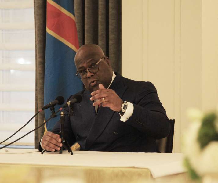 Democratic Republic of Congo president says he is open for partnership with U.S.