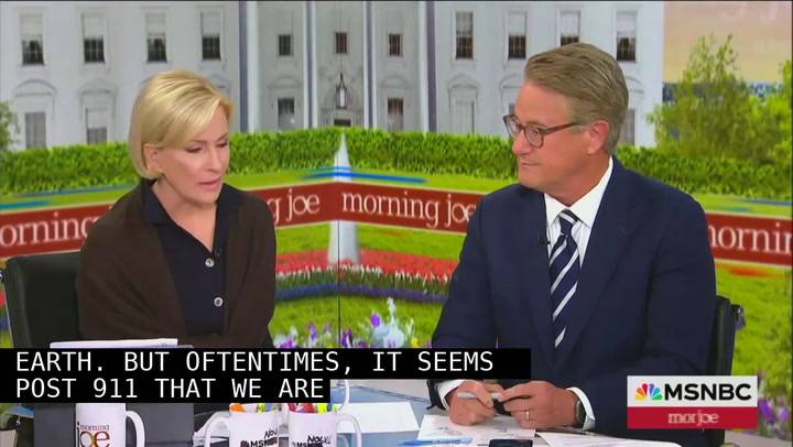 Mika Brzezinski usó el aniversario para reflexionar sobre la escazes de unirse a raíz del crimen de Charlie Kirk.