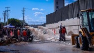 Desató empresa megafuga de agua; sin servicio estas colonias