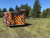 Pilot is sole fatality in small plane crash near Battle Ground
