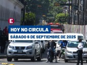 ¿Quién descansa? Así aplica el Hoy No Circula este sábado 6 de septiembre