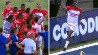 Partidazo de Medellín y Santa Fe en Copa BetPlay: tres goles, expulsiones y Rodallega lo volvió a hacer