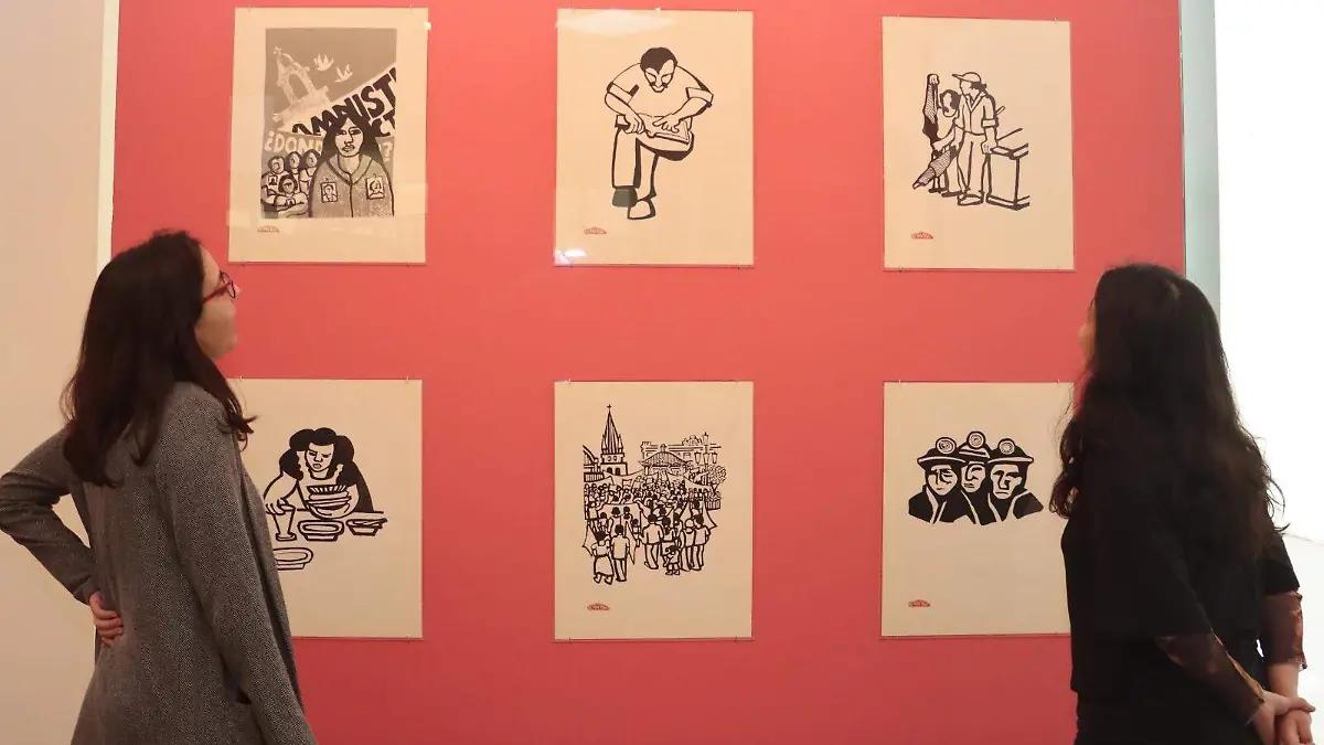 Muestran cuadernos de la artista Rini Templeton en el MUAC