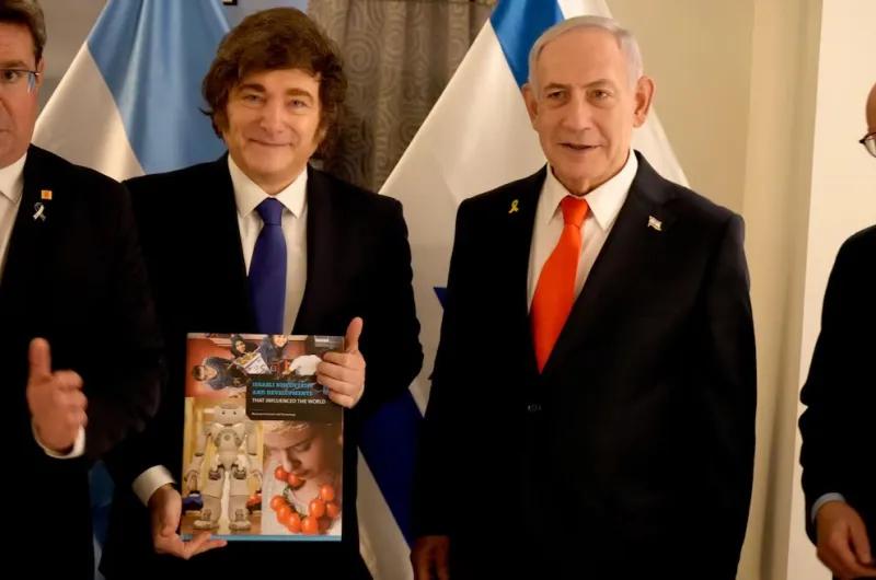 Milei se reunió con Netanyahu en Nueva York y ratificó su apoyo a Israel frente a Hamas