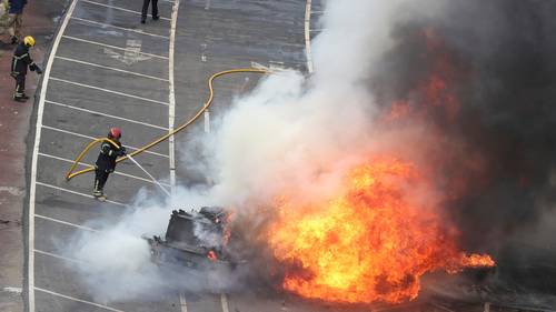 Suben a 15 los muertos por explosión de camión en Ciudad de México