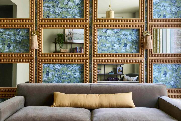 The "Checkerboard Technique" Is a Brilliant Way to Transform a Blank Wall