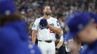 Clayton Kershaw strikes out Rafael Devers to end final regular season Dodgers start