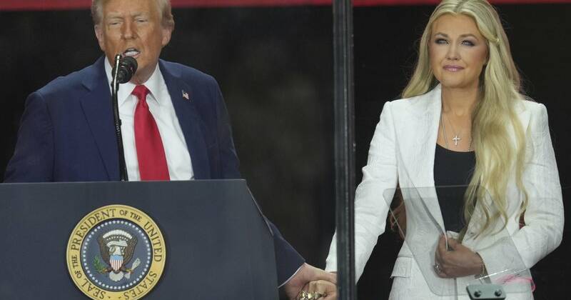 Trump calls Charlie Kirk 'martyr' at memorial service