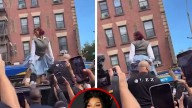 Cardi B Twerks On Top of Car While Fans Swarm Pop