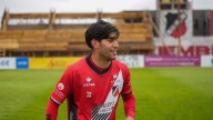 Lucas Faggioli: dos minutos de juego, gol y festejo especial para el defensor del Deportivo Maipú