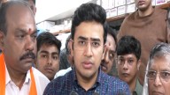 ‘Potholes a golden goose for Congress govt’: BJP MP Tejasvi Surya