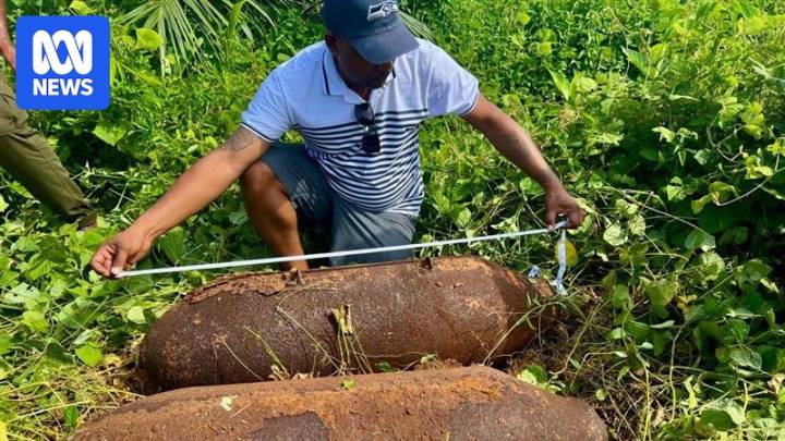 WWII-era bombs are killing and injuring thousands in PNG. Now trainees will learn how to remove them