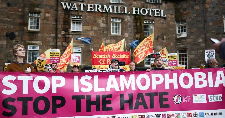 The number of asylum seekers housed in Scotland broken down by council area