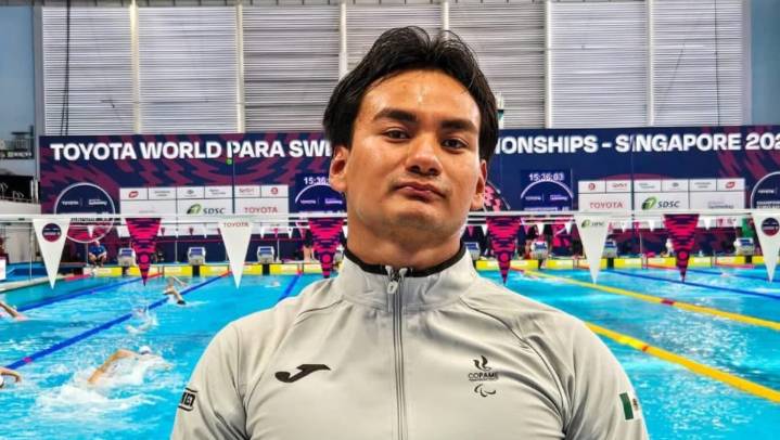 Ángel Camacho gana bronce en el Mundial de Paranatación