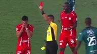 Sebastián Navarro y su expulsión en el clásico América vs Cali; con diez los ‘escarlatas’