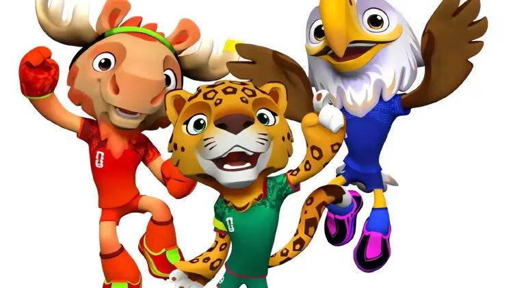 FIFA revela las tres mascotas oficiales del Mundial 2026 en Norteamérica