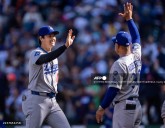 Ohtani y Dodgers inician defensa del título en playoffs especiales