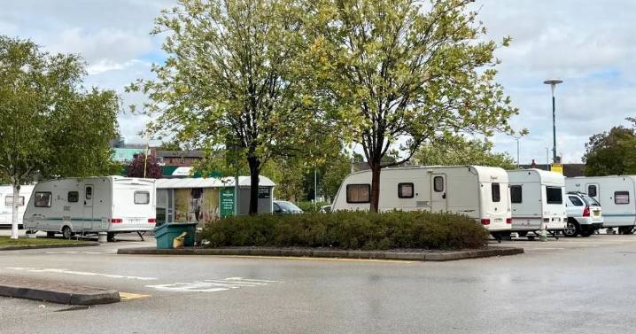 Live updates as traveller camp at North Staffordshire Morrisons 