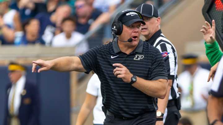 Purdue coach Barry Odom's Notre Dame postgame: 'We've got a lot of things to fix'