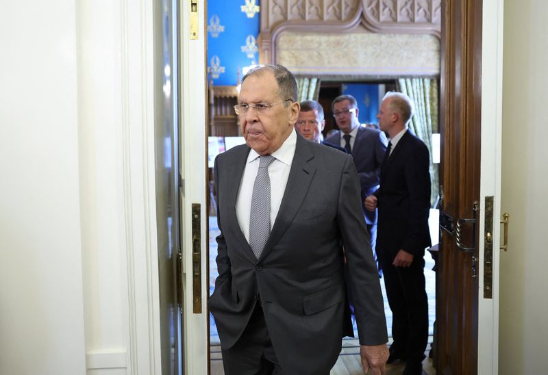 Lavrov at UN accuses NATO and EU of declaring 'real war' on Russia