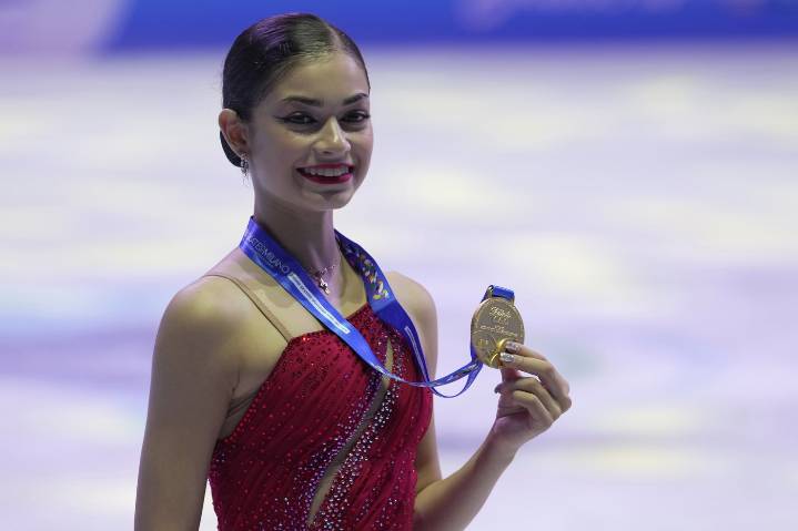 Russian figure skater Adeliia Petrosian wins Olympic qualifier for Milan
