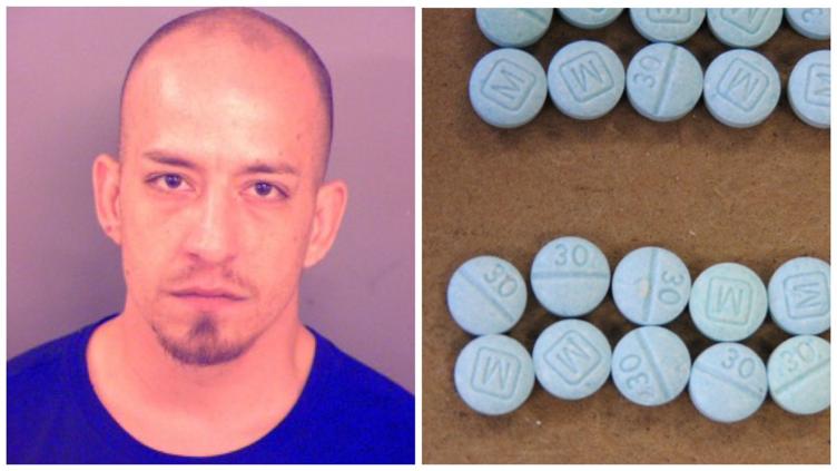 Detuvieron en parada de tráfico a hombre con fentanilo en El Paso
