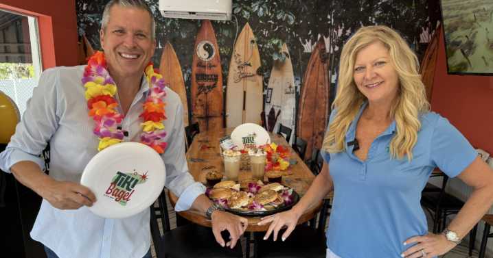 Tiki Bagel in St. Pete Beach blends NY bagels (and homemade schmears) with Hawaiian flair