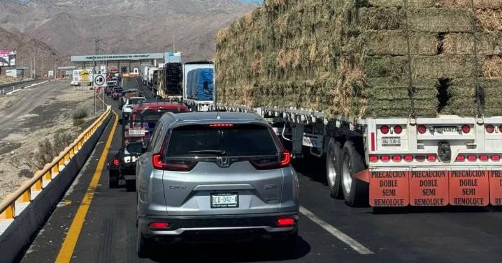 Gobernadora asegura gestiones para evitar largas filas en el retén de El Centinela