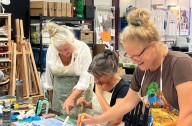 Local artist Susan Wallis attends inaugural Canadian Encaustic Conference