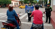 En Aguachica la Policía realizó campaña para la prevención de delitos