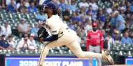 Peralta wins his NL-best 17th, Yelich goes deep and the Brewers beat the Angels 9