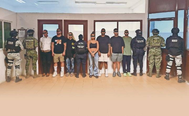 Secuestradores migrantes detenidos en Ixtapan de la Sal