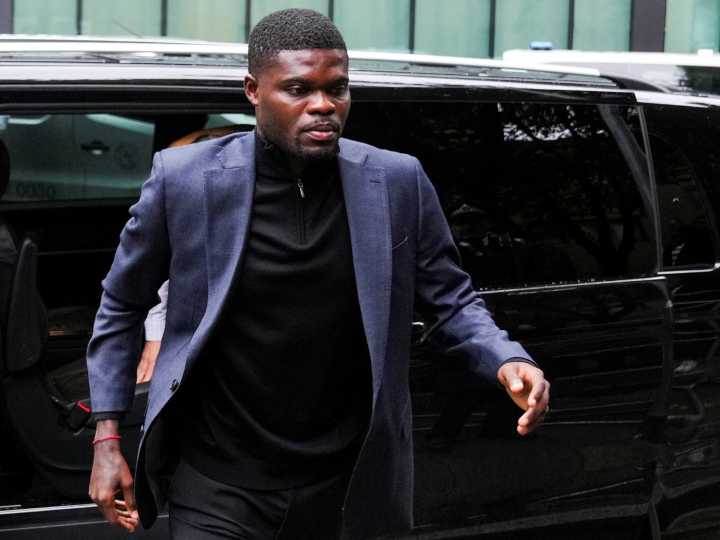 Footballer Partey pleads not guilty to rape, sexual assault charges in UK