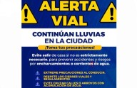 Video.- Alerta preventiva por lluvias en la ciudad en las próximas horas