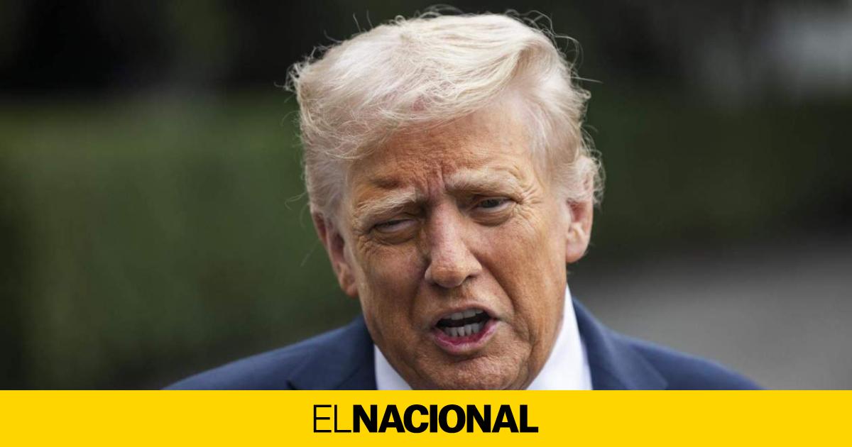Trump dice que desplegó submarinos nucleares frente a Rusia porque "nos amenazó un poco"