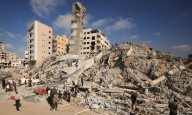Israel targets more high-rises in Gaza City, ordering residents stricken by famine to evacuate