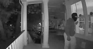 Footage shows early morning burglary at Mt. Pleasant home
