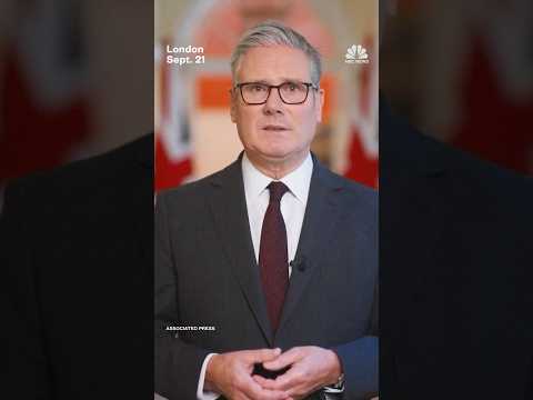 U.K. announces recognition of Palestinian state
