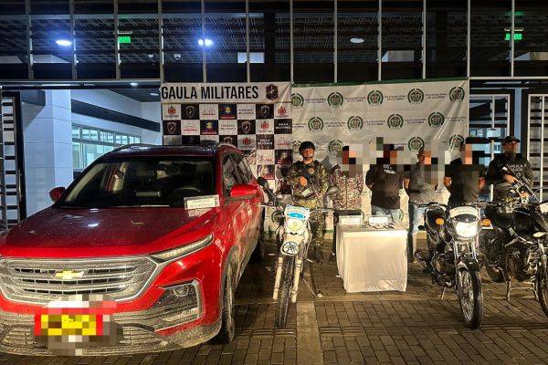 Capturados cuatro presuntos integrantes de “ACS” por extorsión y hurto en Santa Marta
