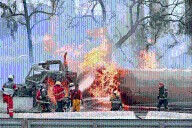 Sube a 10 cifra de fallecidos por explosión de pipa de gas en Puente de la Concordia